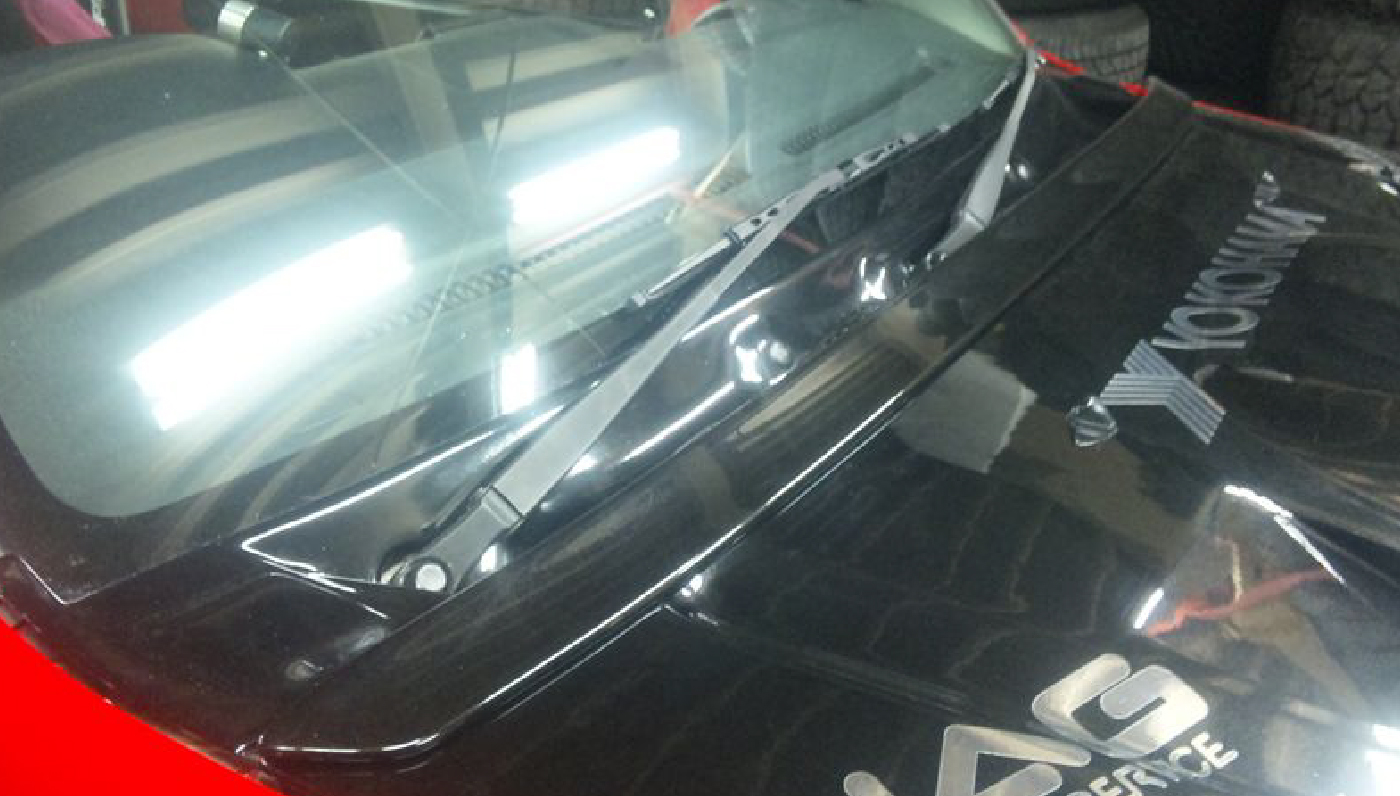 JB23 / JB33 / JB43 ]HB1stボンネットスポイラー 塗装なし - High